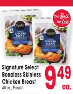 Jewel-Osco Signature Select Boneless Skinless Chicken Breast offer