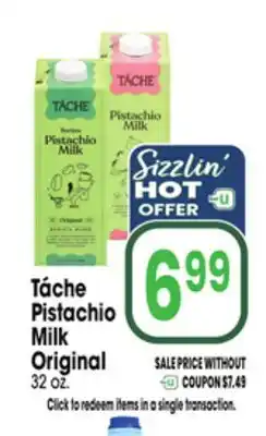 Jewel-Osco Táche Pistachio Milk Original offer