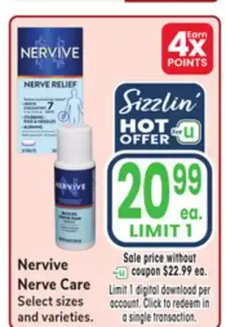 Jewel-Osco Nervive Nerve Care offer