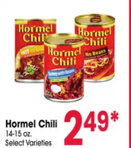 Jewel-Osco Hormel Chili offer