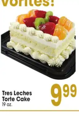 Jewel-Osco Tres Leches Torte Cake offer