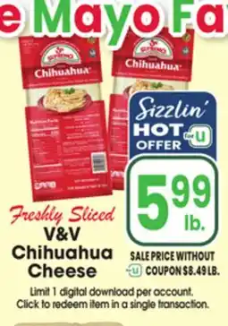 Jewel-Osco V & V Chihuahua Cheese offer