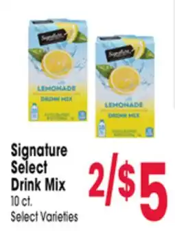 Jewel-Osco Signature Select Drink Mix offer