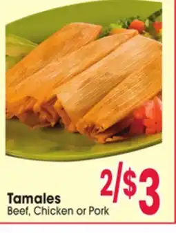 Jewel-Osco Tamales offer
