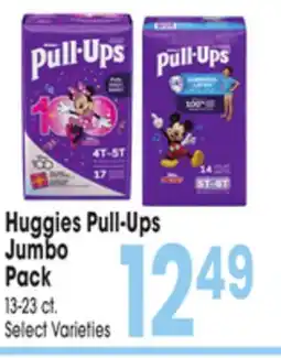 Jewel-Osco Huggies Pull-Ups Jumbo Pack offer