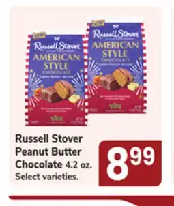 Jewel-Osco Russell Stover Peanut Butter Chocolate offer