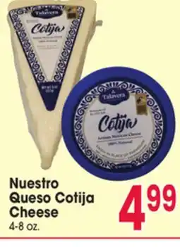 Jewel-Osco Nuestro Queso Cotija Cheese offer