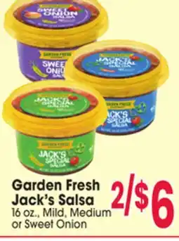 Jewel-Osco Garden Fresh Jack's Salsa offer