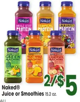 Jewel-Osco Naked Juice or Smoothies offer