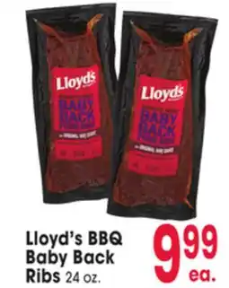 Jewel-Osco Lloyd's BBQ Baby Back Ribs offer