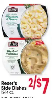 Jewel-Osco Reser's Side Dishes offer