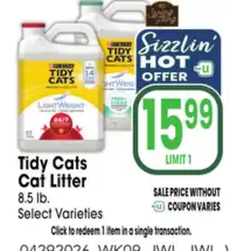 Jewel-Osco Tidy Cats Cat Litter offer