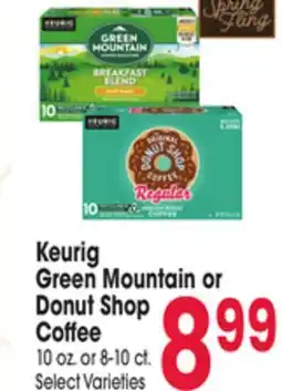 Jewel-Osco Keurig Green Mountain or Donut Shop Coffee offer