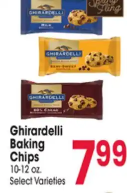 Jewel-Osco Ghirardelli Baking Chips offer