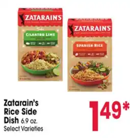 Jewel-Osco Zatarain's Rice Side Dish offer