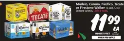 Safeway Modelo, Corona, Pacifico, Tecate or Firestone Walker offer