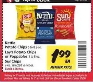 Kettle, Lay's, SunChips