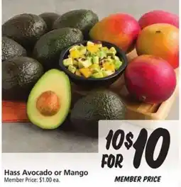 Safeway Hass Avocado or Mango offer