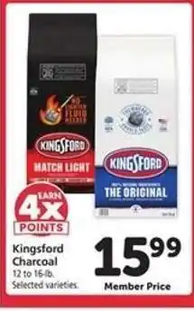 Safeway Kingsford Charcoal offer
