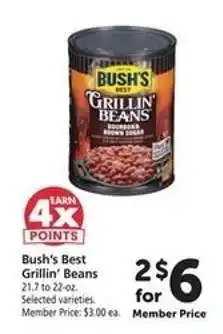 Safeway Bush's Best Grillin' Beans offer