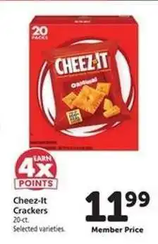 Safeway Cheez • It Crackers offer