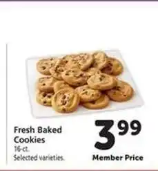 Safeway Fresh Baked Cookies offer