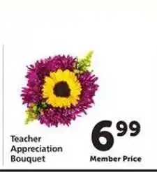 Safeway Teacher Appreciation Bouquet offer