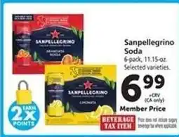 Safeway Sanpellegrino Soda offer