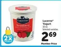 Safeway Lucerne Yogurt offer