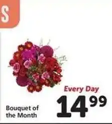 Safeway Bouquet of the Month offer