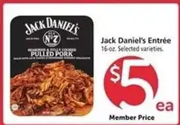 Safeway Jack Daniel's Entrée offer