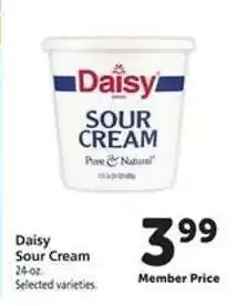 Safeway Daisy Sour Cream offer