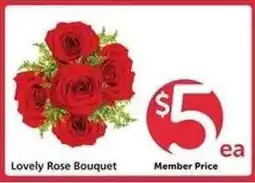 Safeway Lovely Rose Bouquet offer
