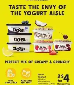 Safeway Noosa Yoghurt offer