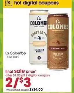 Giant Eagle La Colombe offer