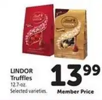 Safeway Lindor Truffles offer