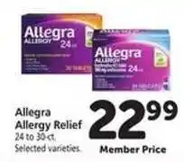 Safeway Allegra Allergy Relief offer