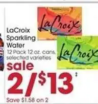 Giant Eagle LaCroix Sparkling Water offer