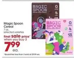 Giant Eagle Magic Spoon Cereal offer