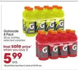 Giant Eagle Gatorade 8-Pack offer