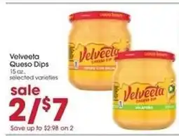 Giant Eagle Velveeta Queso Dips offer