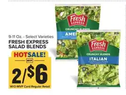 Food Lion Fresh Express Salad Blends offer
