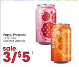 Giant Eagle Poppi Prebiotic offer