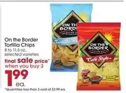 Giant Eagle On The Border Tortilla Chips offer