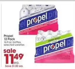 Giant Eagle Propel 12 Pack offer