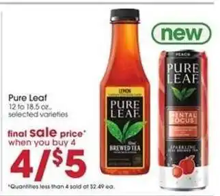 Giant Eagle Pure Leaf offer