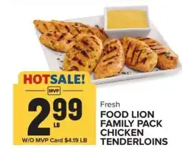 Food Lion Food Lion Family Pack Chicken Tenderloins offer