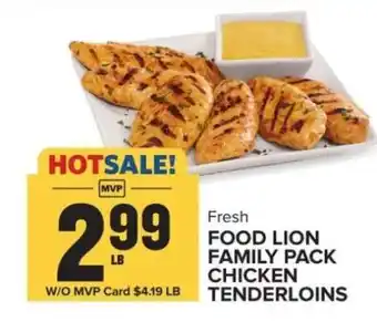Food Lion Food Lion Family Pack Chicken Tenderloins offer