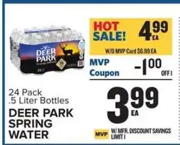 Food Lion Deer Park Spring Water offer