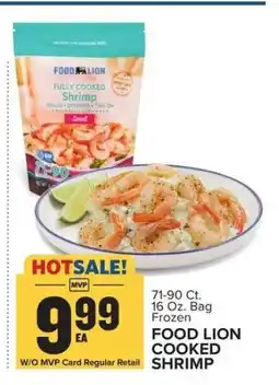 Food Lion FOOD LION COOKED SHRIMP offer